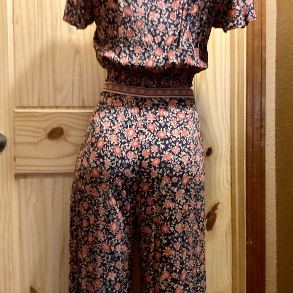 SPELL & the GYPSY Bohemian Summer Crop Top and matching Pant XS cool set L@@K - Picture 12 of 14